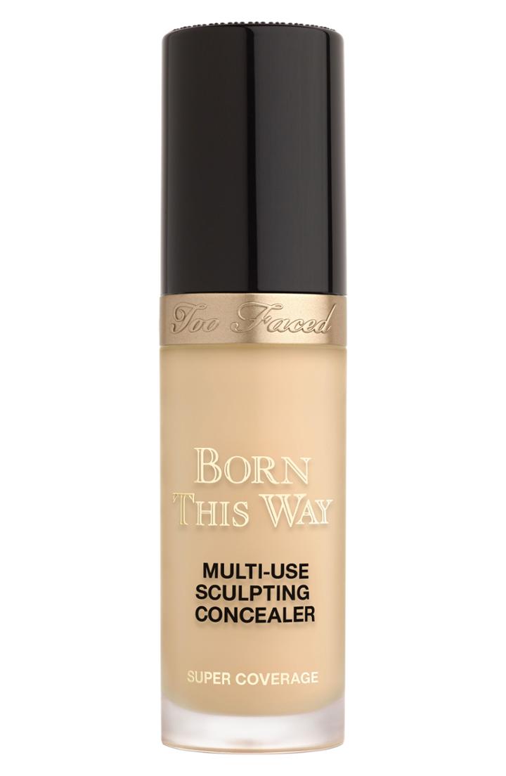 Too Faced Born This Way Super Coverage Multi-use Sculpting Concealer .5 Oz - Light Beige
