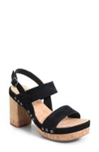 Women's Kork-ease Palmdale Platform Sandal M - Black