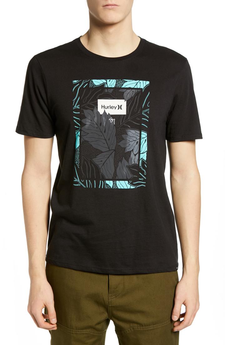 Men's Hurley X Sig Zane Graphic T-shirt - Black