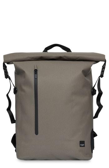 Men's Knomo London Thames Cromwell Roll Top Backpack - Green