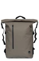 Men's Knomo London Thames Cromwell Roll Top Backpack - Green