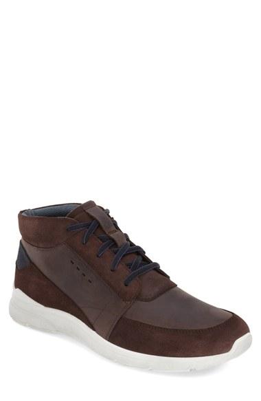 Men's Ecco 'irondale Retro' High Top Sneaker