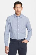 Men's Armani Collezioni Trim Fit Check Sport Shirt