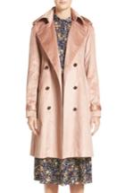 Women's Adam Lippes Corduroy Belted Trench Coat