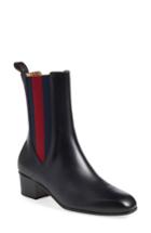 Women's Gucci 'karen' Slip-on Bootie Us / 37eu - Black