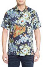 Men's Tommy Bahama 'yarra Valley' Fit Floral Silk Camp Shirt