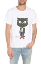 Men's Lvlxiii Cat Graphic T-shirt - White