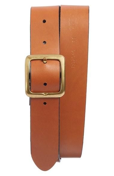 Men's Bosca The Bellow Americano Leather Belt