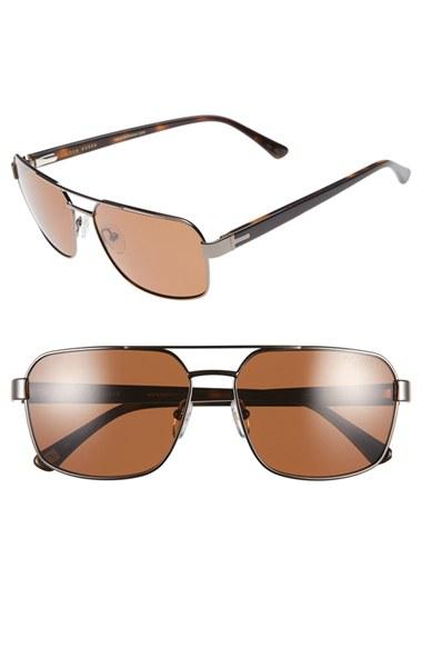 Men's Ted Baker London 59mm Polarized Navigator Sunglasses -