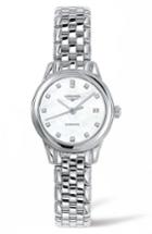 Women's Longines Flagship Automatic Diamond Bracelet Watch, 26mm