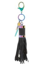 Rebecca Minkoff Power Tassel Bag Charm, Size - Black