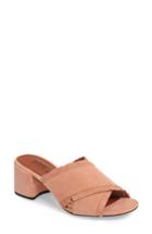 Women's Topshop Nancy Fringe Sandal .5us / 38eu - Pink