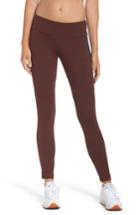 Women's Reebok Fit Franchise Leggings - Burgundy