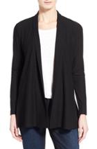 Women's Eileen Fisher Jersey Knit Straight Cut Long Cardigan