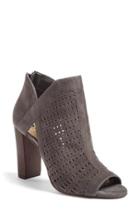 Women's Vince Camuto Cranita Perforated Bootie S - Grey
