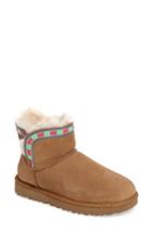 Women's Ugg Rosamaria Embroidered Boot M - Brown