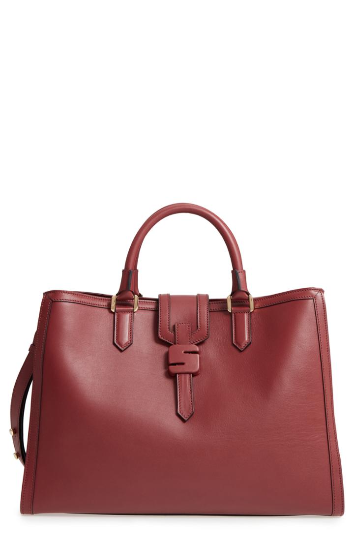 Serapian Milano Patrizia 1972 Classic Calfskin Tote -