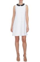 Women's Cece Textured A-line Dress - White