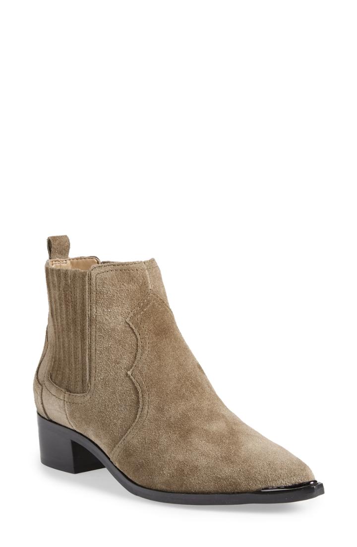 Women's Marc Fisher D Yohani Bootie, Size 7 M - Beige