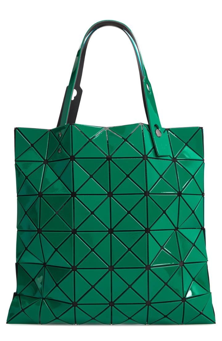 Bao Bao Issey Miyake Lucent Two-tone Tote Bag - Green
