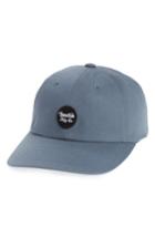 Men's Brixton Wheeler Logo Cap - Blue