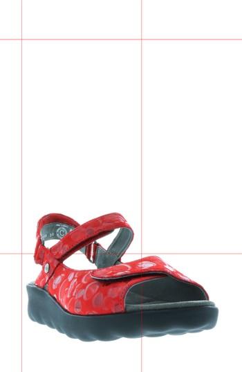 Women's Wolky Pichu Quarter Strap Sandal -7.5us / 38eu - Red
