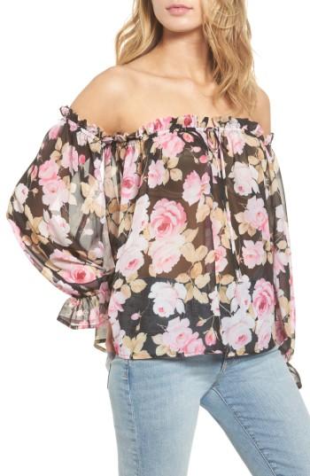 Women's Yumi Kim Dream On Off The Shoulder Top - Black
