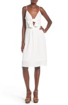 Women's Leith Tie Front Dress - Ivory