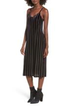 Women's Leith Stripe Velour Slipdress - Blue