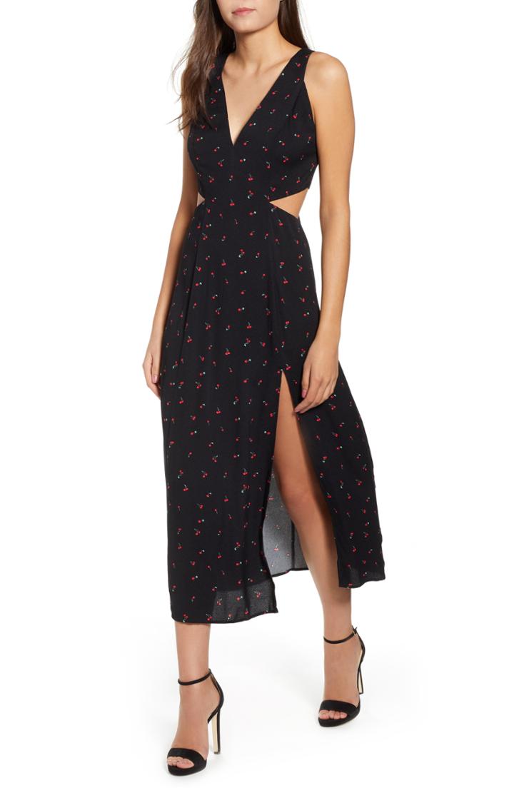 Women's Afrm Lace-up Back Dress