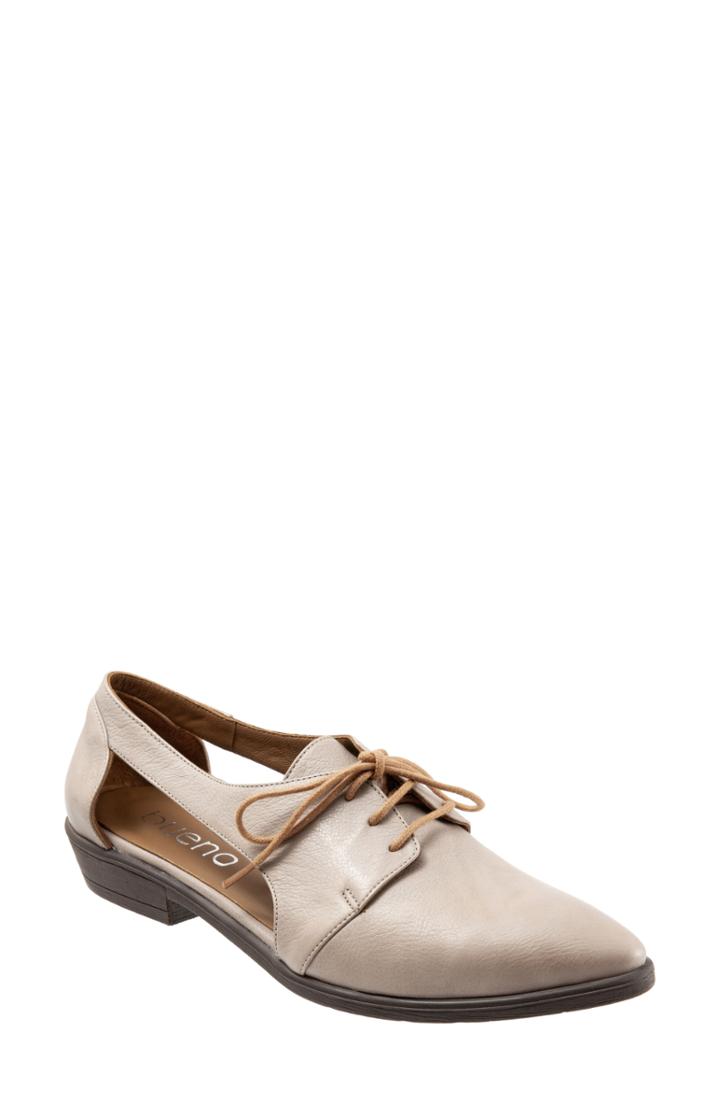 Women's Bueno Olivia Derby Flat .5-7us / 37eu - Metallic