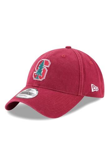 Men's New Era Collegiate Core Classic - Stanford Cardinal Baseball Cap - Red