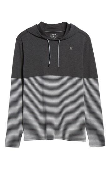 Men's Hurley Recess Dry Hoodie, Size - Black