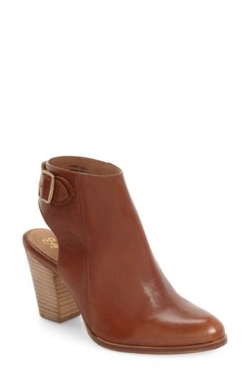 Women's Seychelles Caravan Open Back Bootie .5 M - Brown