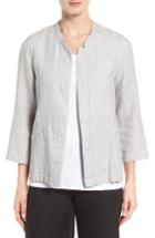 Women's Eileen Fisher Double Weave Organic Linen & Cotton Jacket