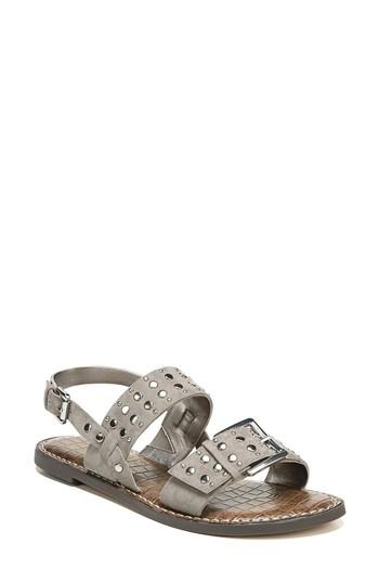 Women's Sam Edelman Glade Sandal .5 M - Grey