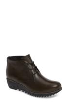 Women's Wolky 'dusty' Hidden Wedge Bootie -7.5us / 38eu - Green