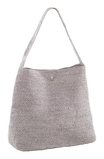 Helen Kaminski Loto Woven Raffia Hobo - Grey