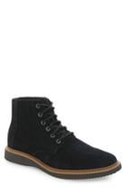 Men's Toms Porter Plain Toe Boot .5 M - Black