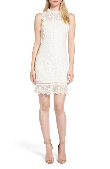 Women's Willow & Clay Lace Sheath Dress - Ivory