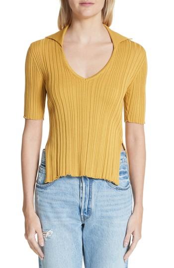 Women's Jacquemus La Marinheiro Sweater Us / 34 Fr - Yellow