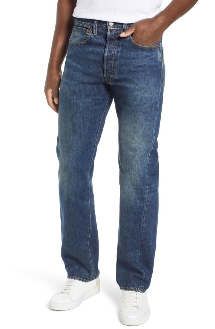 Men's Levi's Vintage Clothing 1947 501 Straight Leg Jeans X 32 - Blue