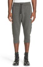 Men's Helmut Lang 3d Logo Cropped Jogger