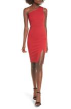 Women's Soprano One-shoulder Body-con Dress - Red