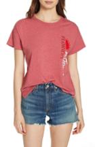 Women's Rag & Bone/jean Florida Burnout Vintage Tee - Red