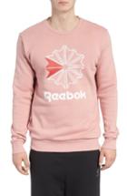 Men's Reebok Starcrest Sweatshirt - Pink