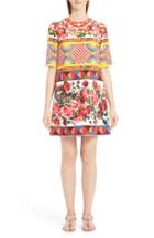 Women's Dolce & Gabbana Print Shift Dress