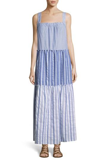 Women's Eci Tiered Maxi Dress - Blue