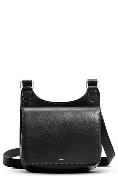 Shinola Small Field Leather Crossbody Bag - Black