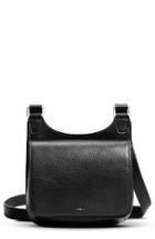 Shinola Small Field Leather Crossbody Bag - Black
